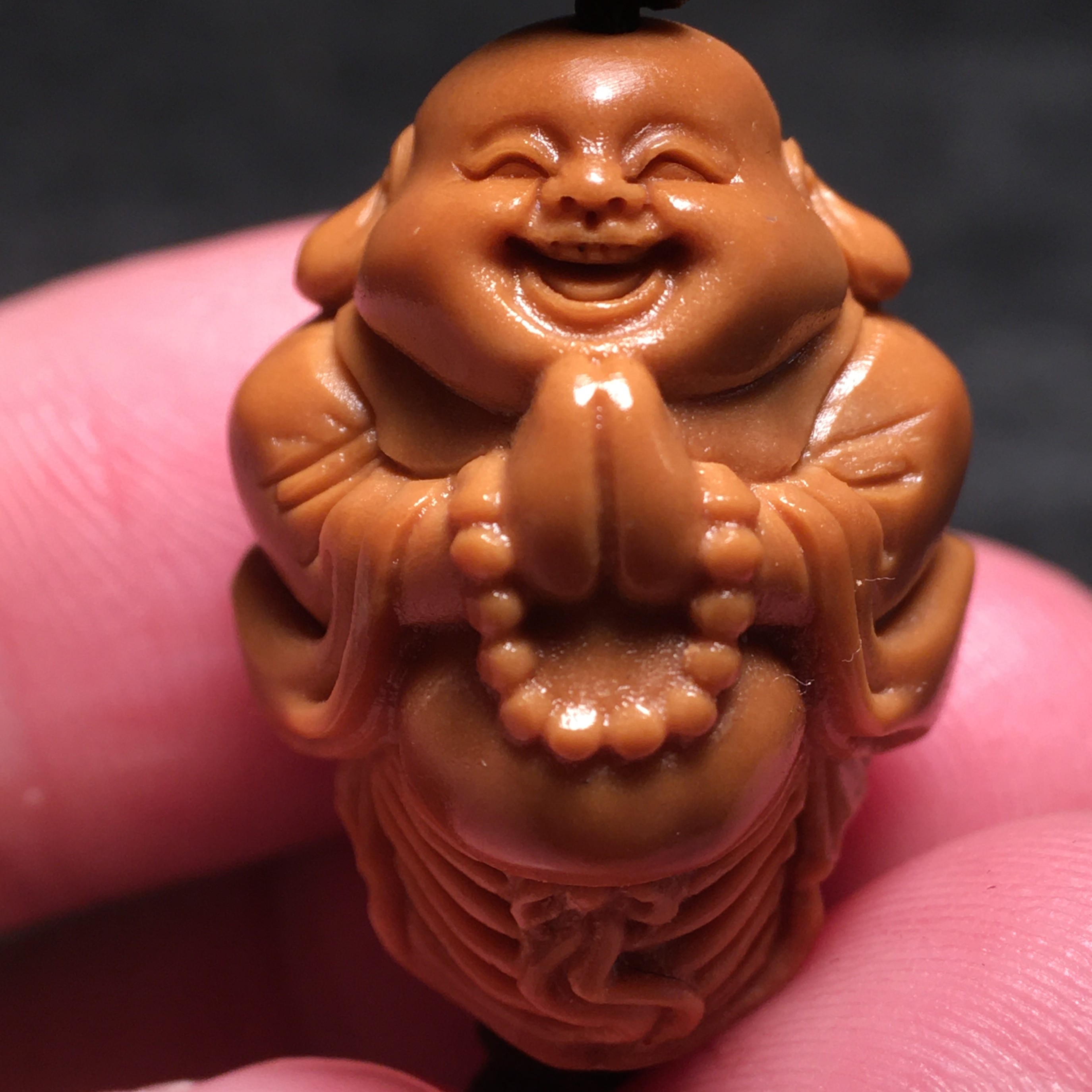 核雕单籽 橄榄核雕刻 弥勒佛 苏工文玩小挂件吊坠
