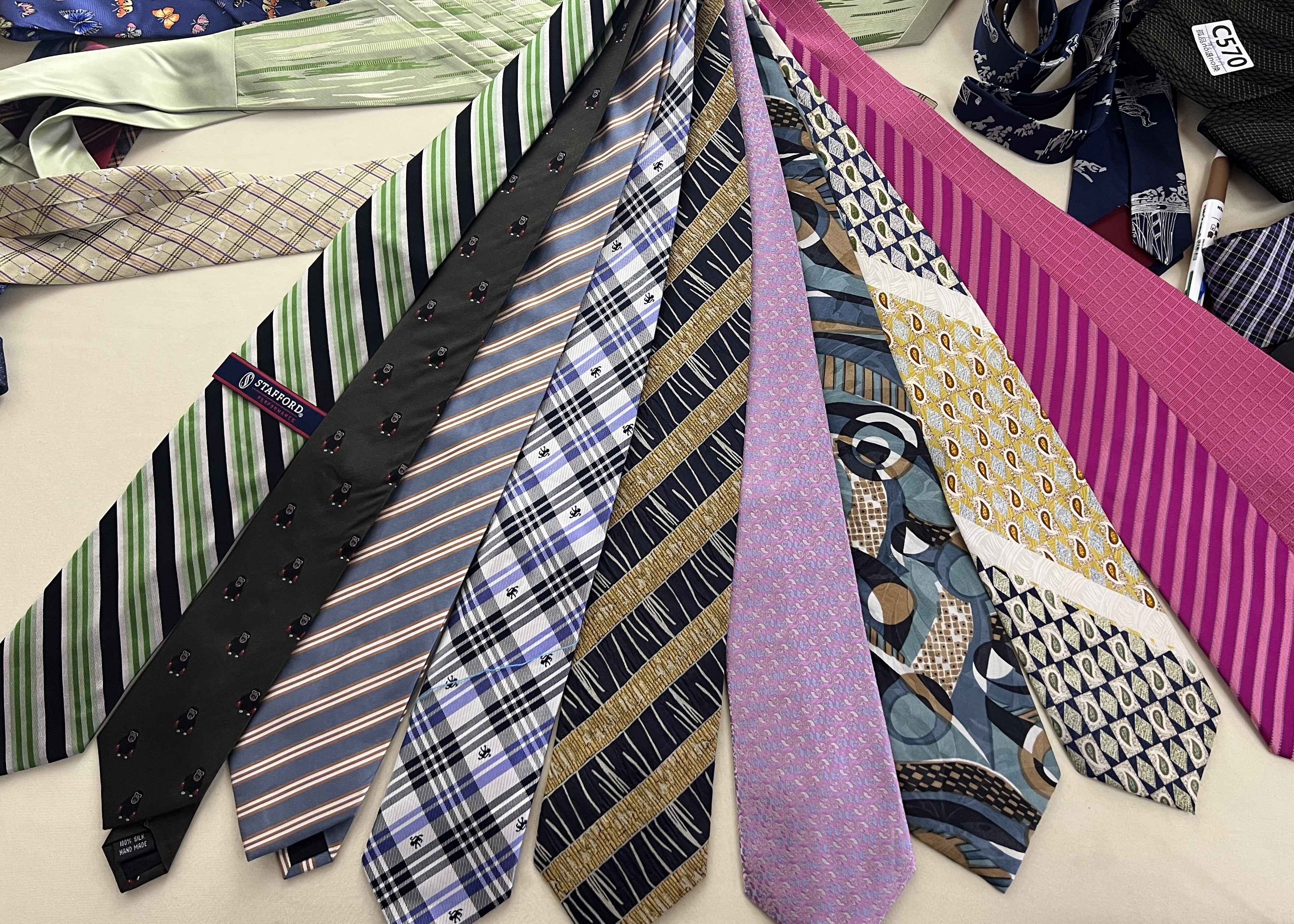 直播间高品 复古 潮流 福利 经典百搭 卡通领带