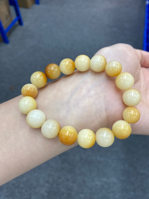 新品原创卡12毫米巧克力色手串