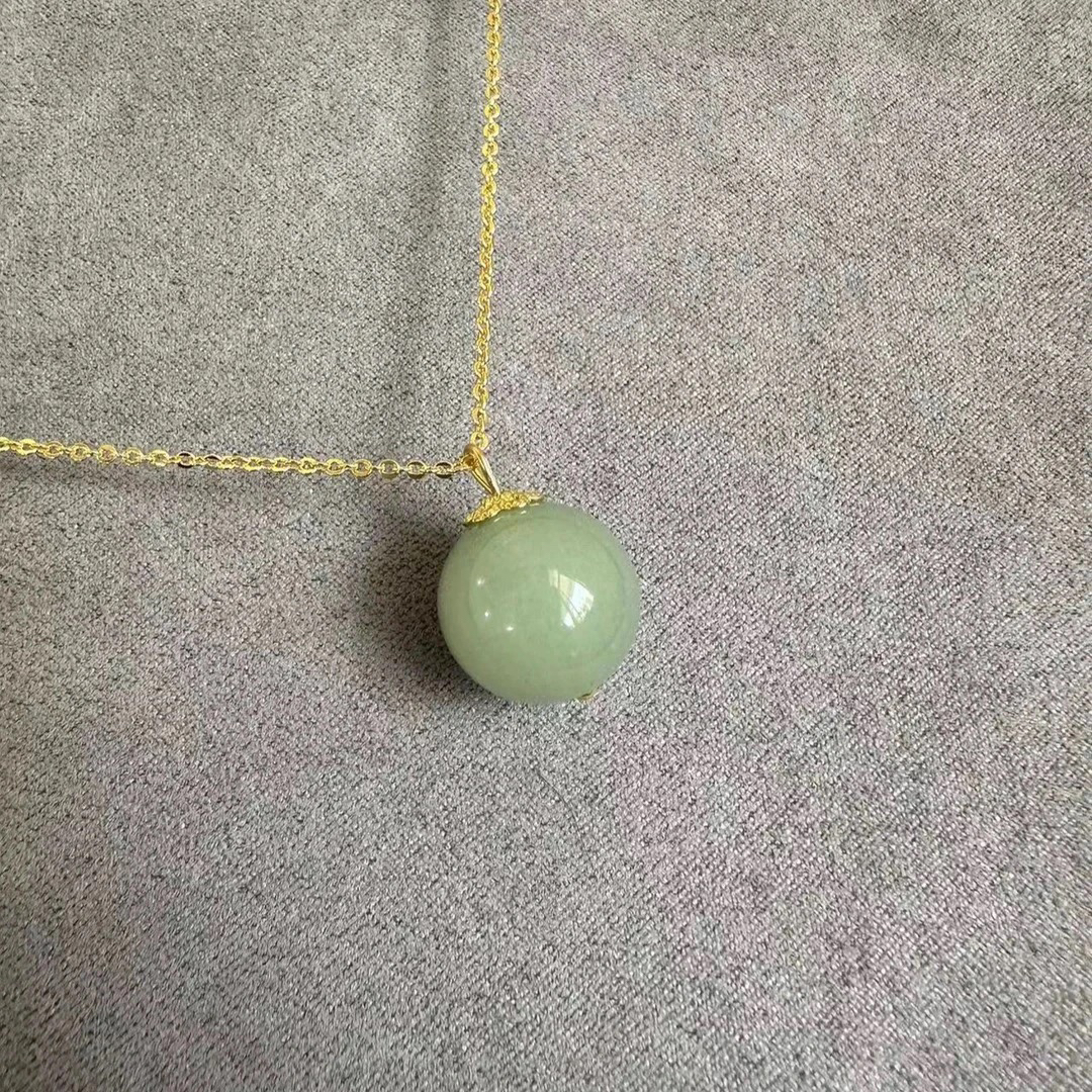 精美卡14毫米路路通锁骨链吊坠