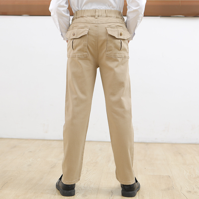 3A1-3卡其制服校裤子学生款