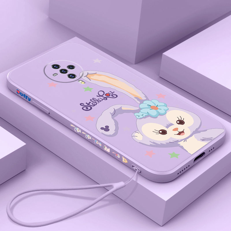 星黛露vivoS6手机壳V1962A直边液态硅胶防摔保护套全包可爱女款
