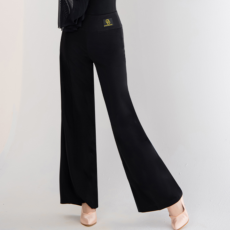 DA802女长裤裤子跳舞裤舞蹈裤广场舞裤高腰垂感宽松