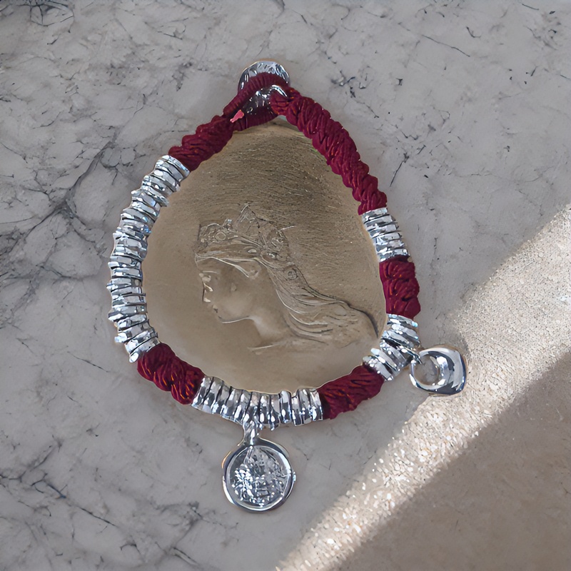 足银手链 编绳足银999盘缠手链手绳银时尚编织纯手工红色小众复古