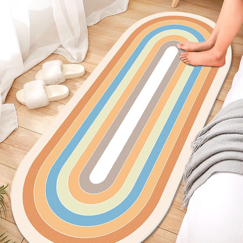 仿羊绒床边地毯现代简约轻奢风柔软舒适茶几客厅卧室毯