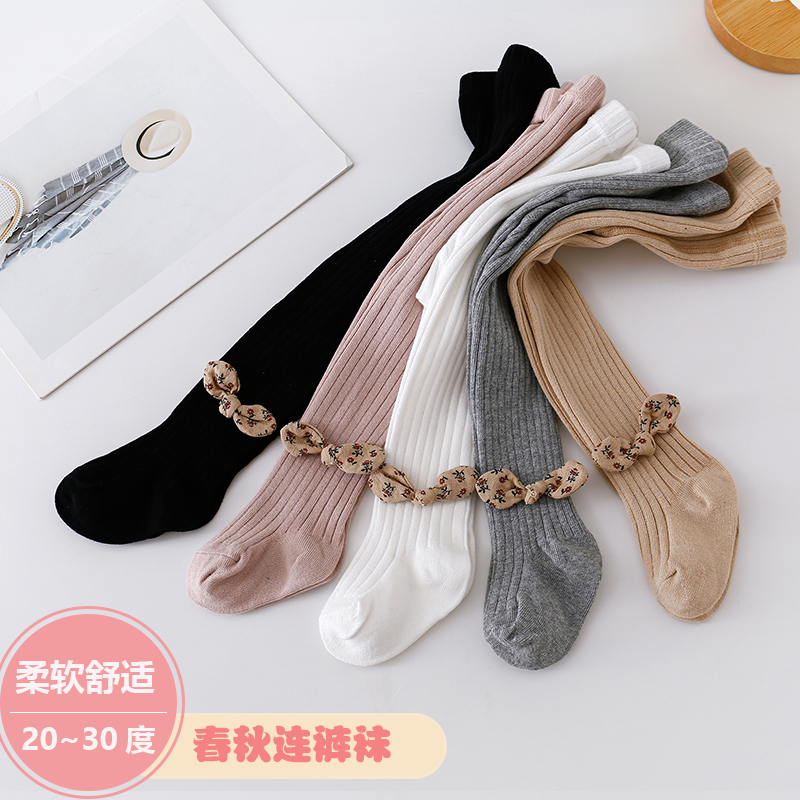 女童连裤袜秋冬薄款儿童打底裤袜连脚打底袜子宝宝裤袜儿童打底裤