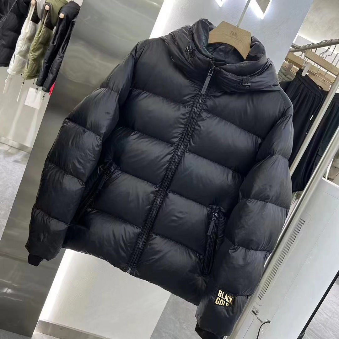 波司澄白鸭绒黑金羽绒服男女装新款连帽冬季反季加厚情侣装抗寒服