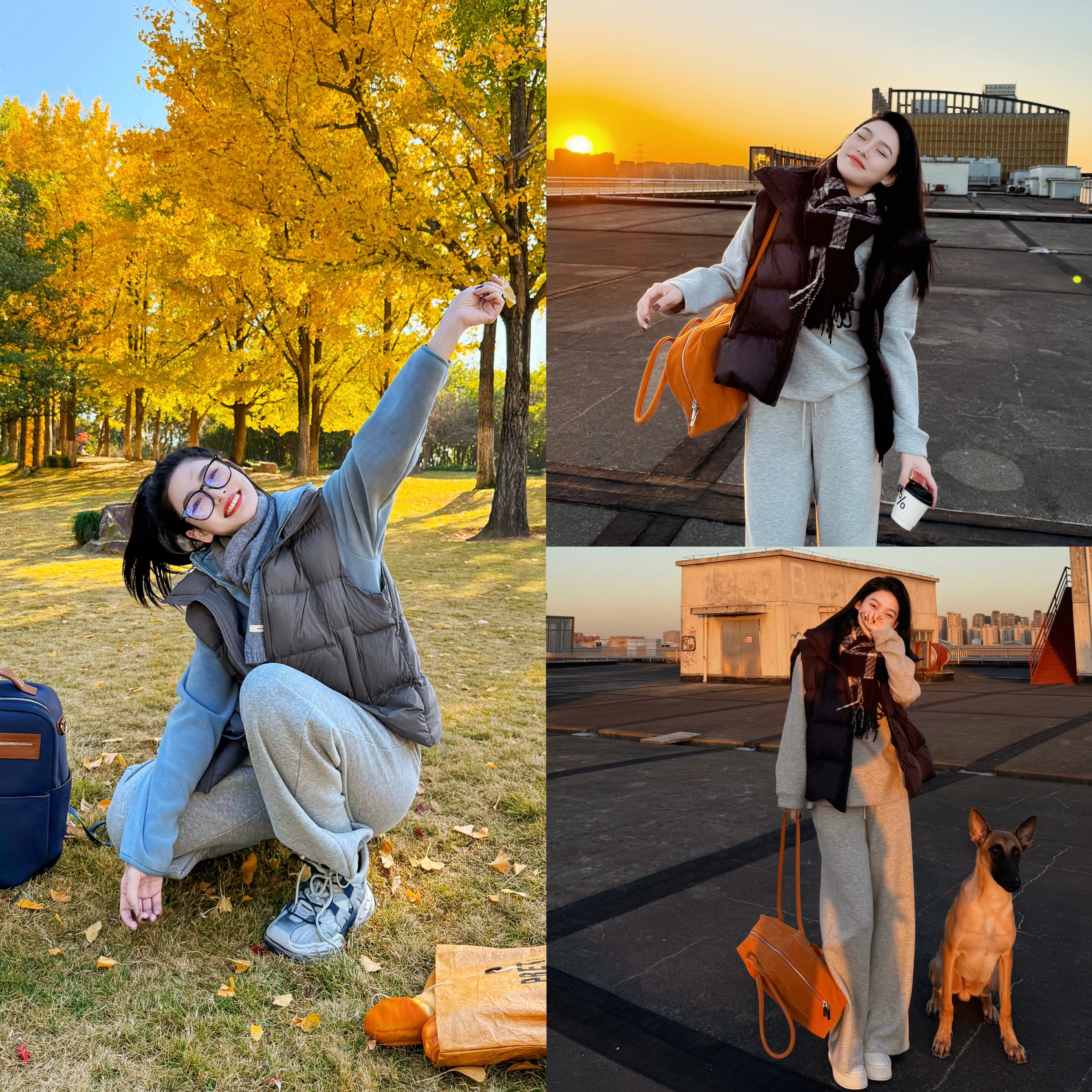 今婷【婷私服马甲】简约纯色秋冬款加厚保暖立领羽绒马甲-J24404311