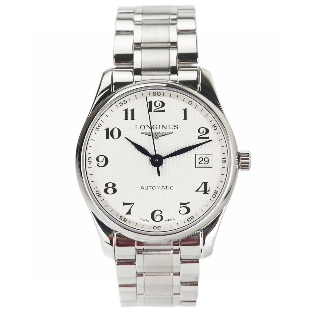 99新 Longines/浪琴 名匠518/机械/白盘数字/表径36mm/中性腕表