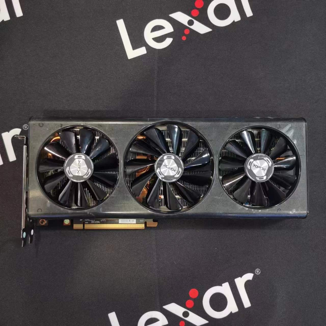 90新 XFX/讯景 5700XT 8G雪狼显卡 20年卡到手价870保1年拆机高清