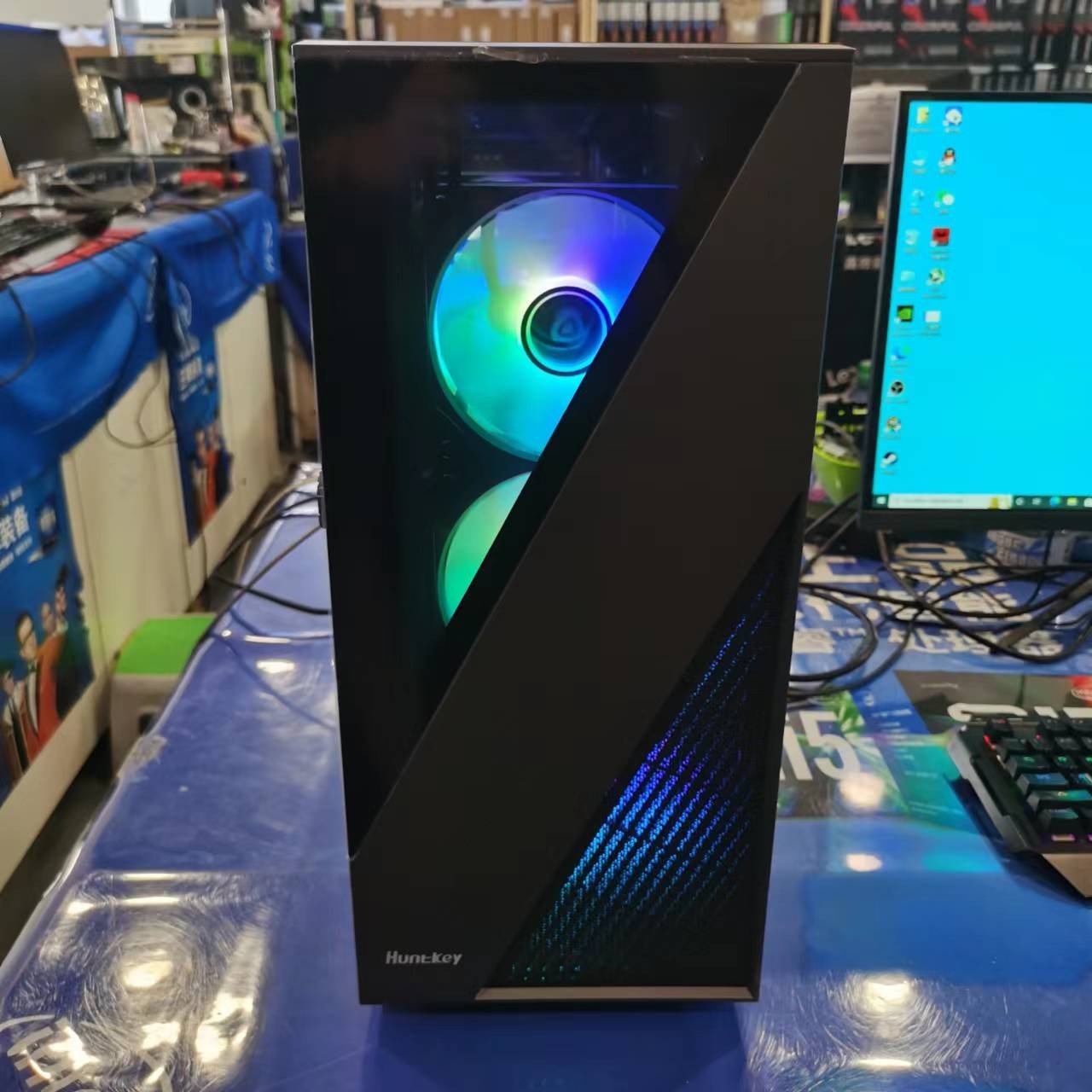 准新品  吃鸡永杰高效主机 显卡二手质保1年  其他全新质保3年