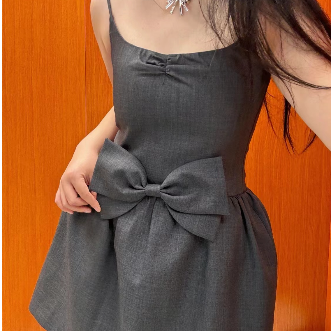 SST鞠婧祎同款连衣裙