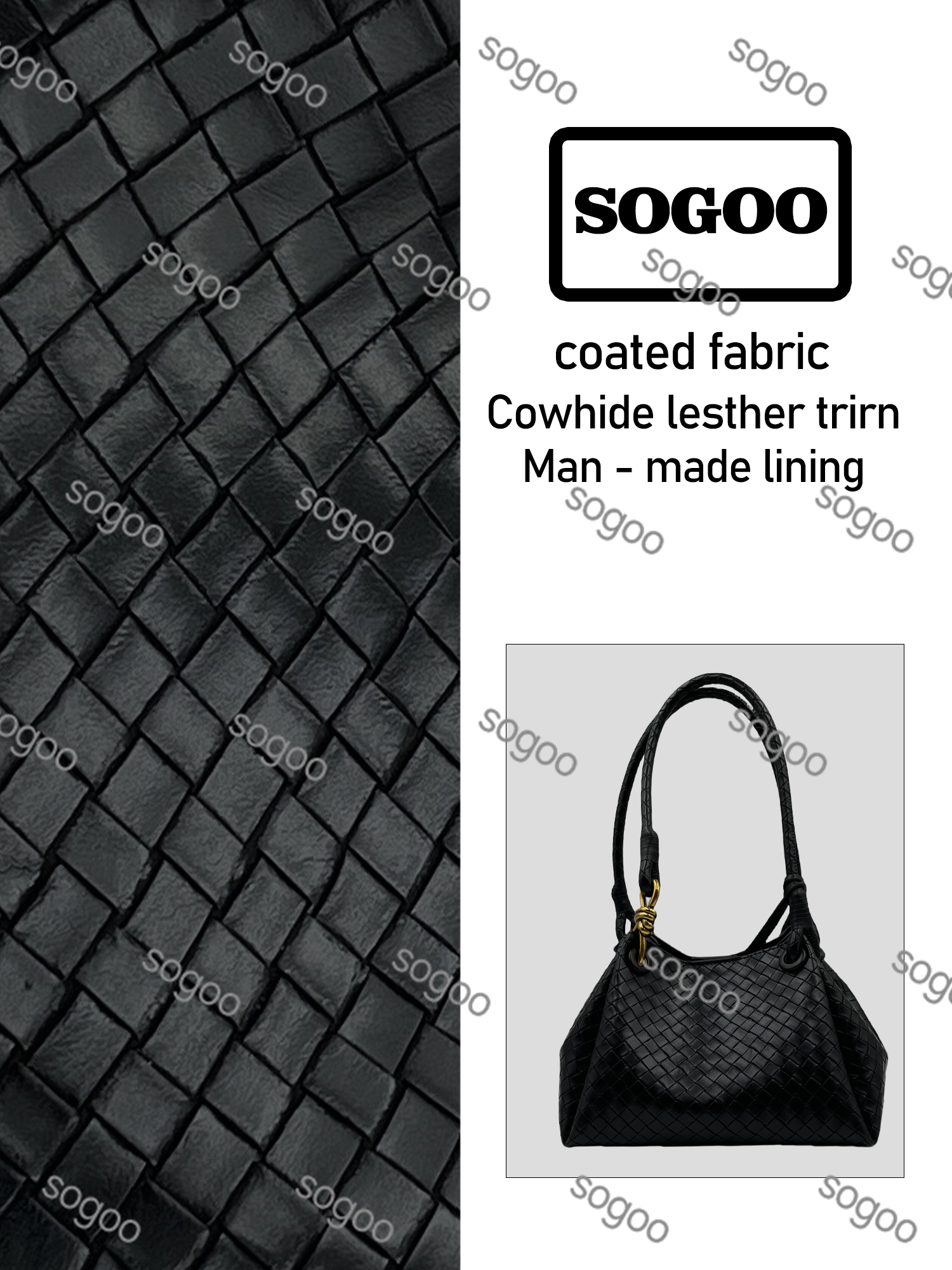 LQ-ONLY-QUEEN手工真皮女包降落伞黑色