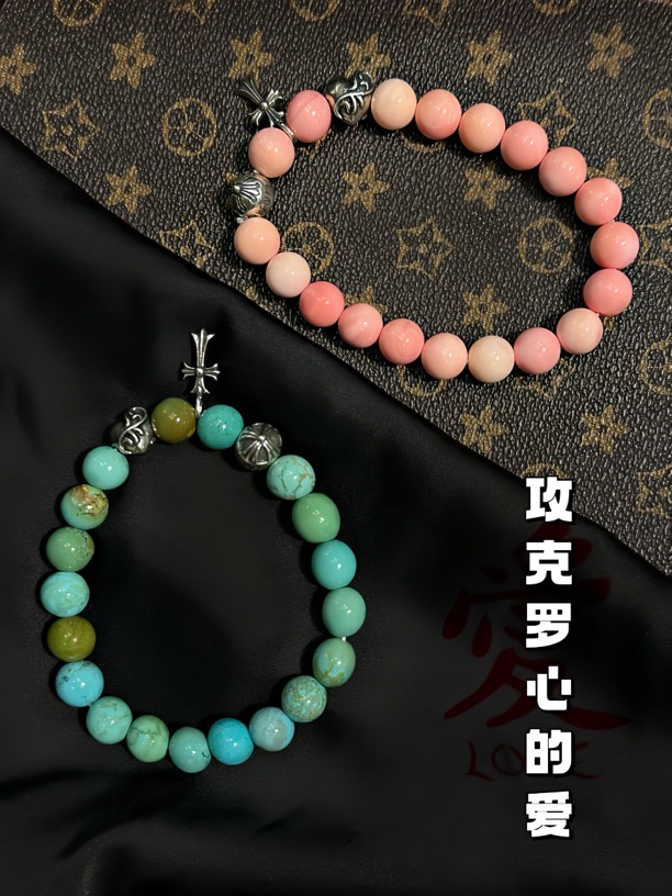 铁仿珍珠手链 攻克罗心的爱（925银 18cm）