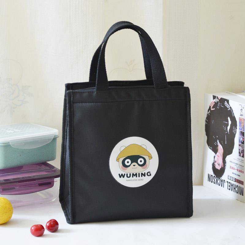 带饭包防水便当带女时尚便当袋手提包保温袋子便当袋大容量便当包