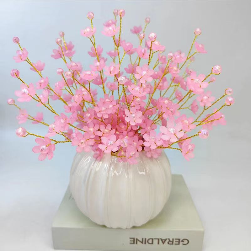 【两单送剪刀】太阳花材料包 diy 手工制作 手工串珠  手工编制花束