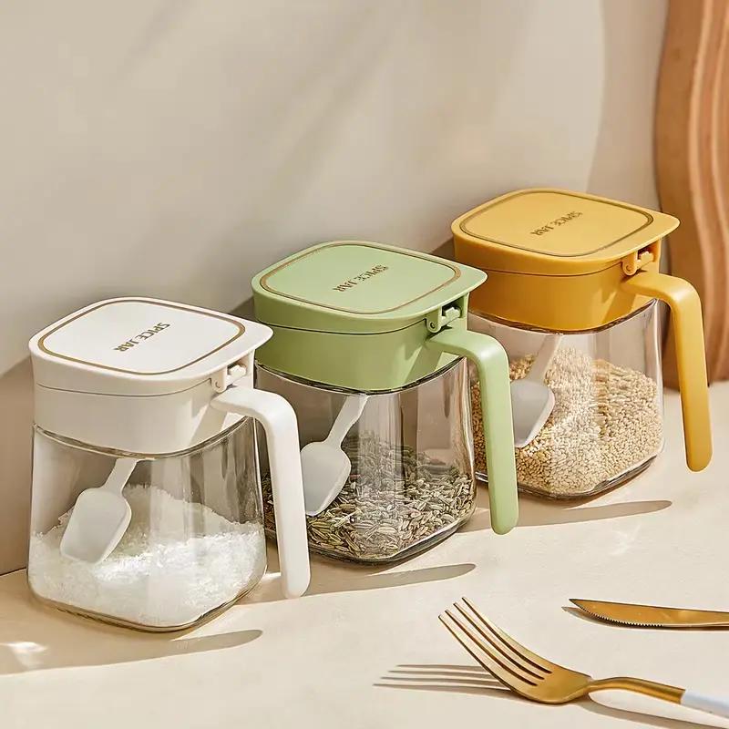 调料盒网红调料罐瓶家用厨房放盐味精的盒子调味罐高颜值组合套装