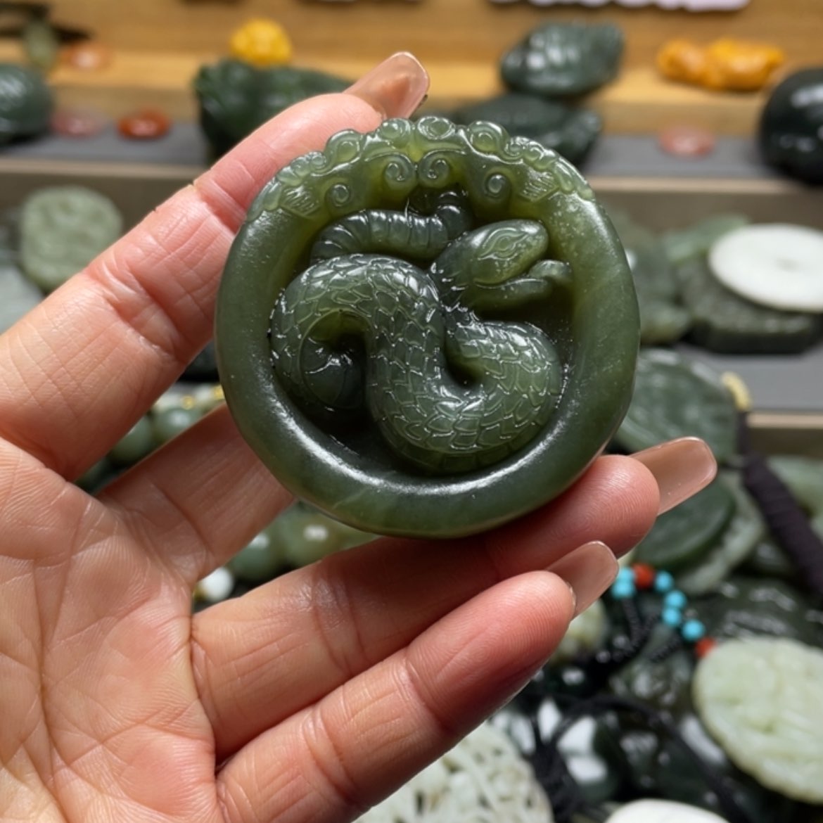 【闪购商品】和田玉颈饰未镶嵌