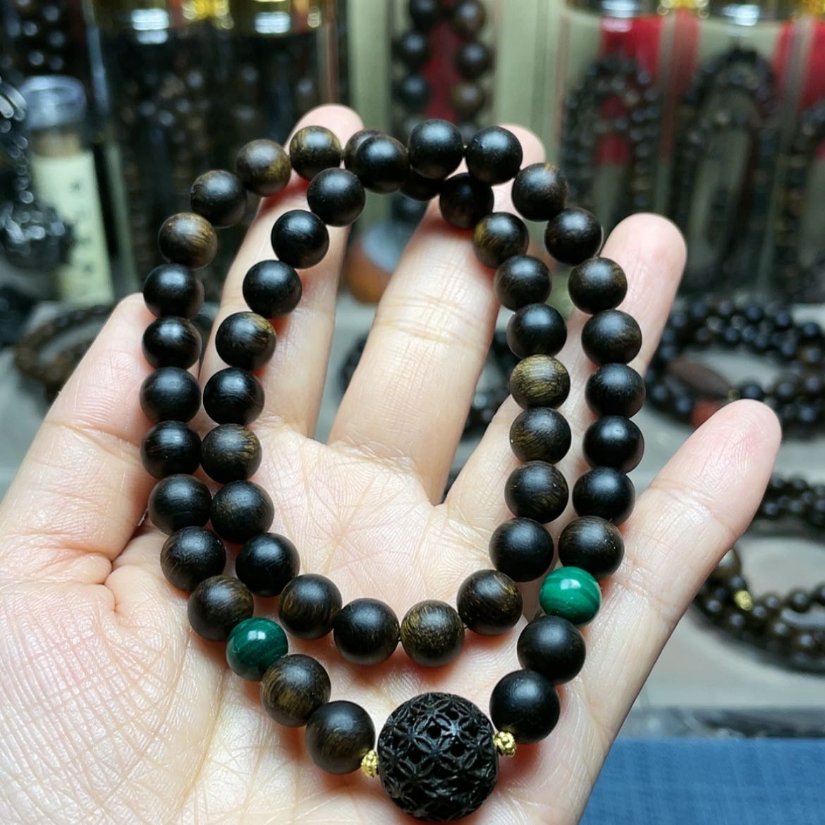 【闪购商品】沉香手把件泉