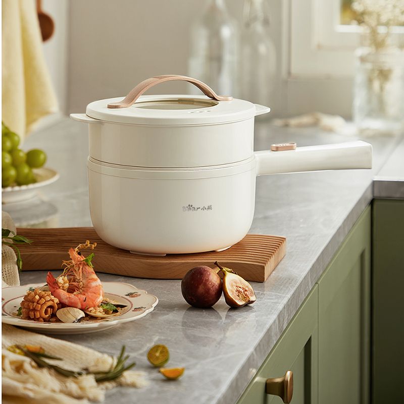 【新疆包邮】小熊家用小型电煮锅电热锅婴儿辅食学生宿舍电火锅