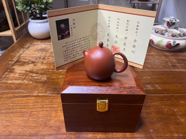 《龙蛋壶》潮州手拉壶佘殷圳老师作品