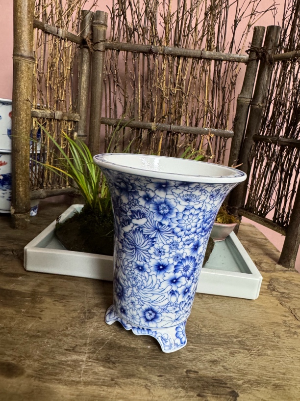 手绘手工陶瓷花盆