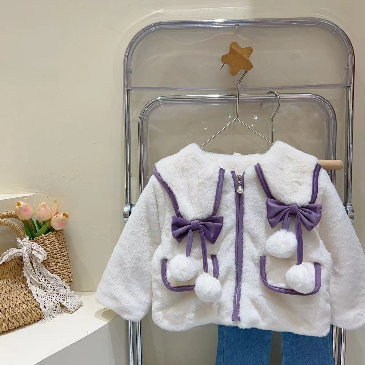 （云朵衣服扣号链接）时尚甜美秋冬款