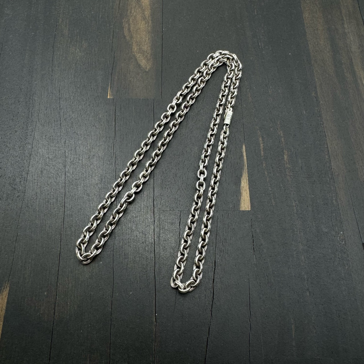 Chrome Hearts 克罗心 paperchain 字母项链