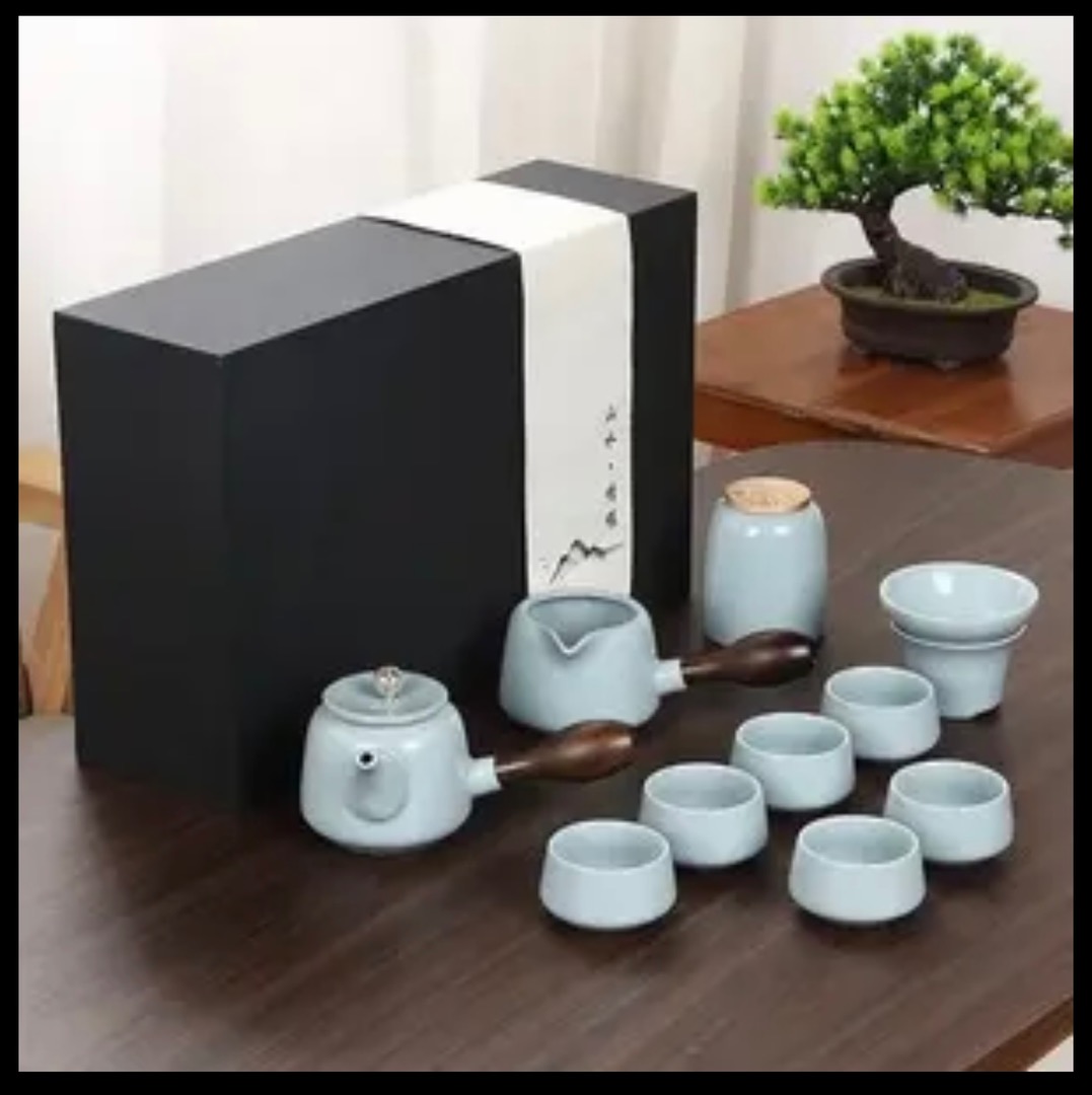 工艺品茶道具，手工茶壶陶瓷精美中式