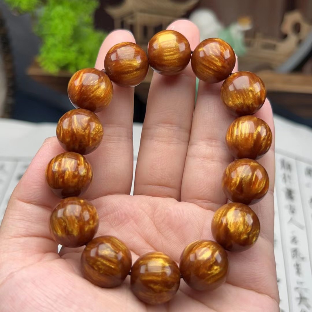 1.5 尺寸金丝 珋手串 请勿差评，有问题联系客服