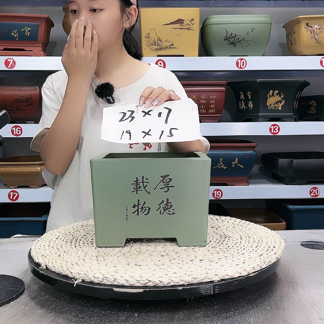 紫砂花盆紫砂花盆