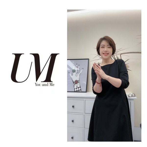 【U.M】墨尔本中袖方领小黑裙连衣裙