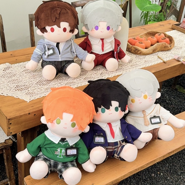 48小时发货光与夜之恋40cm棉花娃娃陆沉萧逸齐司礼查理苏原创乙游