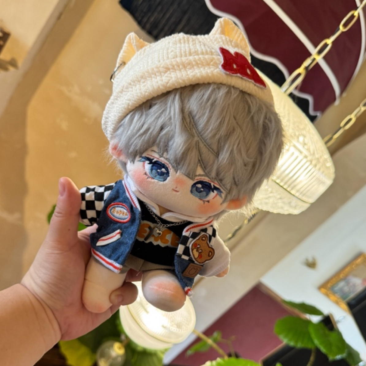 20cm恋与深空沈星回棉花娃娃原创同人二次元乙游礼物毛绒