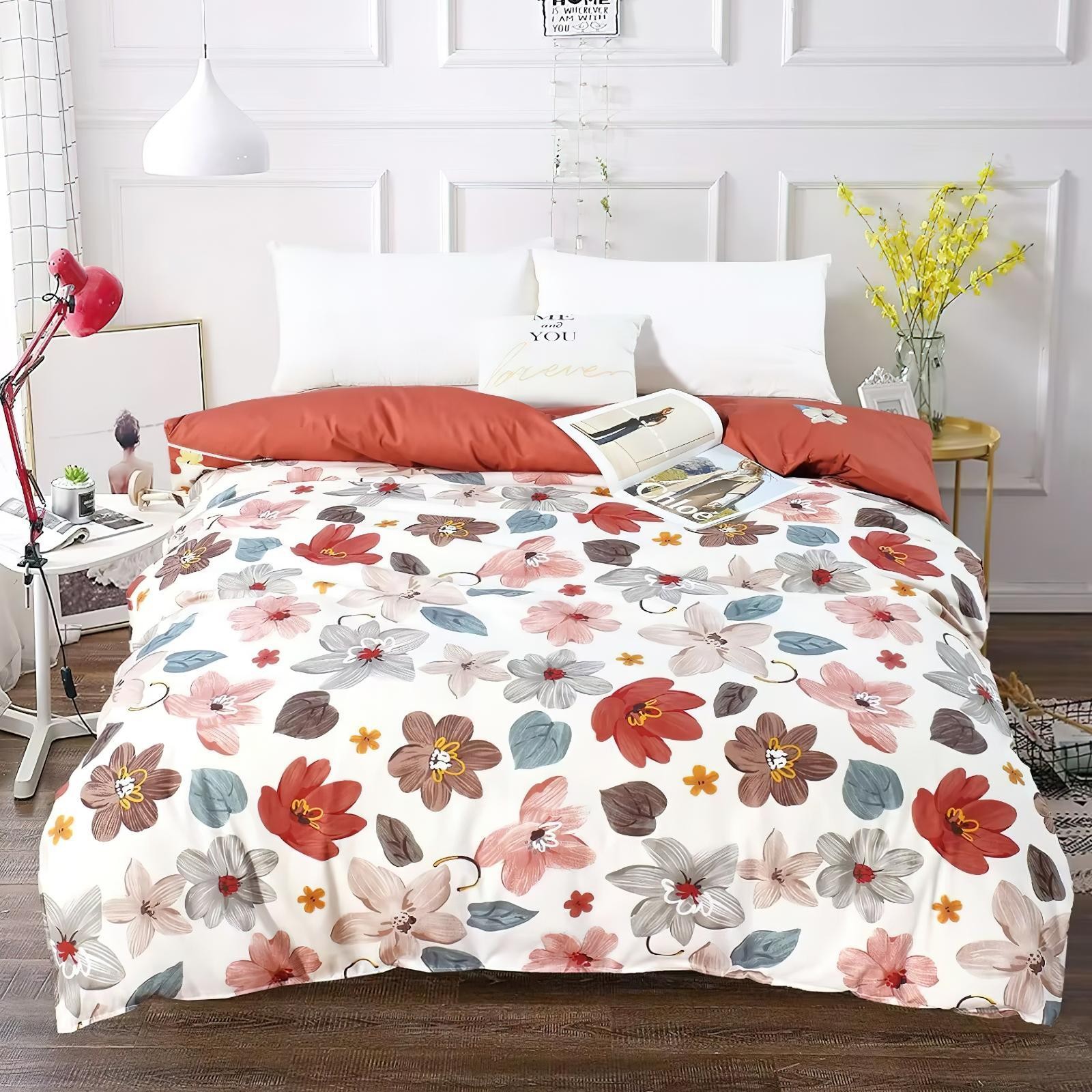 【单人被套1.6*2.1米】单件加厚斜纹纯棉单人被罩