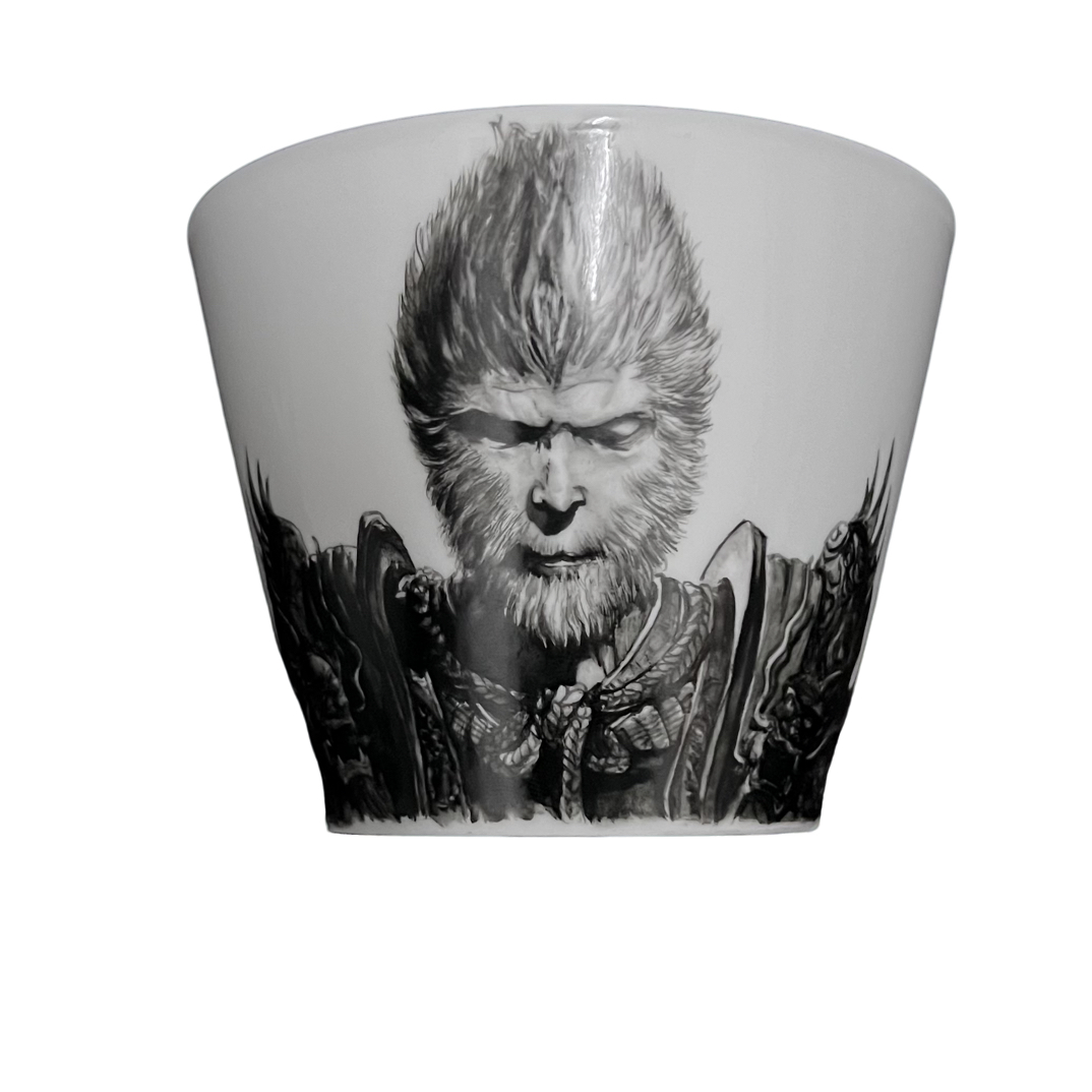 景德镇纯手绘定制黑神话悟空陶瓷茶具主人杯创意游戏周边3A茶杯