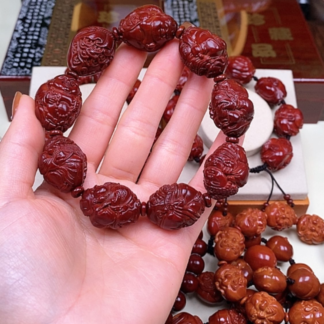 【闪购商品】橄榄核核雕h****r