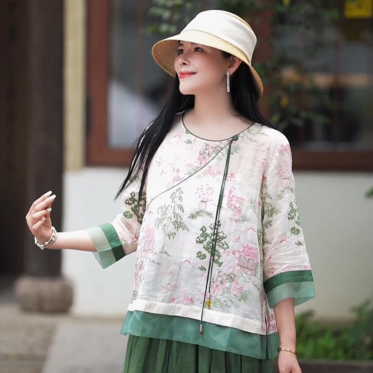 【850-899号】苏维家高货清仓 苎麻夏款上衣 