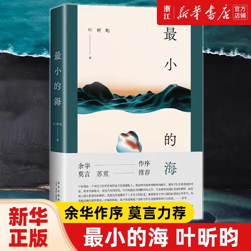 最小的海 余华作序力荐 莫言青睐 我在岛屿读书 90后作家叶昕昀著