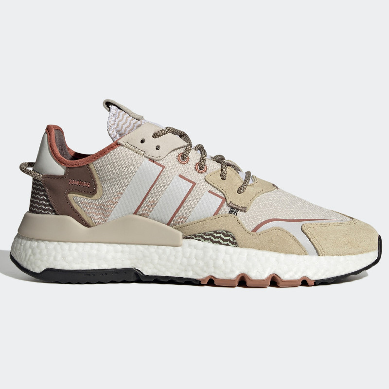 阿迪达斯三叶草boost夏季男鞋 Nite Jogger  低帮休闲鞋IE1924