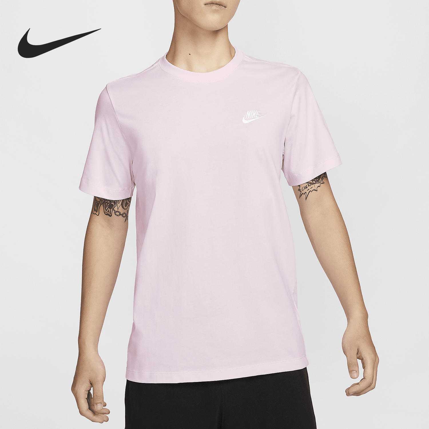 NIKE/耐克AS M NSW CLUB TEE男款T恤/短袖AR4999-667