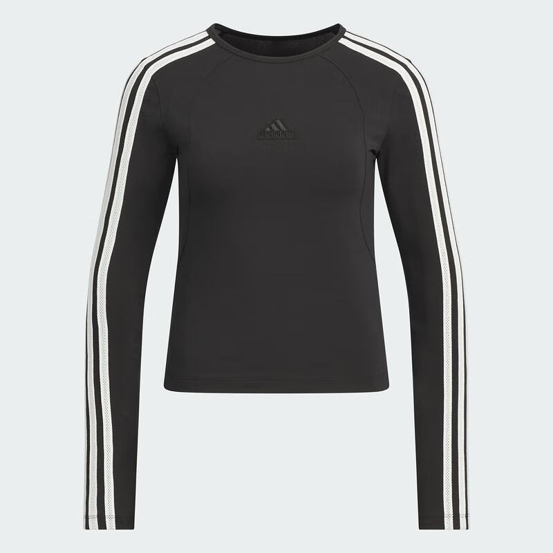 Adidas/阿迪达斯休闲时尚系列TEE LS女款长袖T恤JN0755