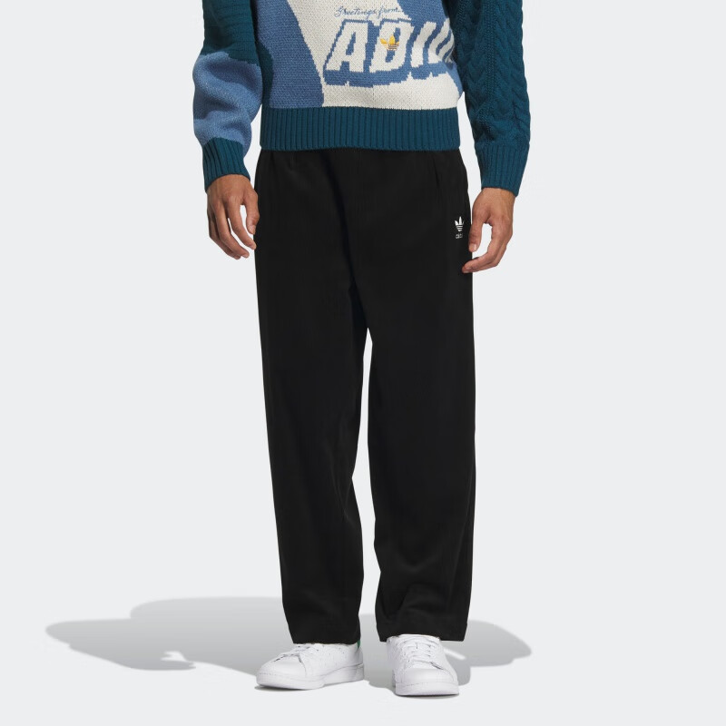 阿迪达斯 （adidas）三叶草男裤 秋季新款运动休闲舒适长裤 IN0991