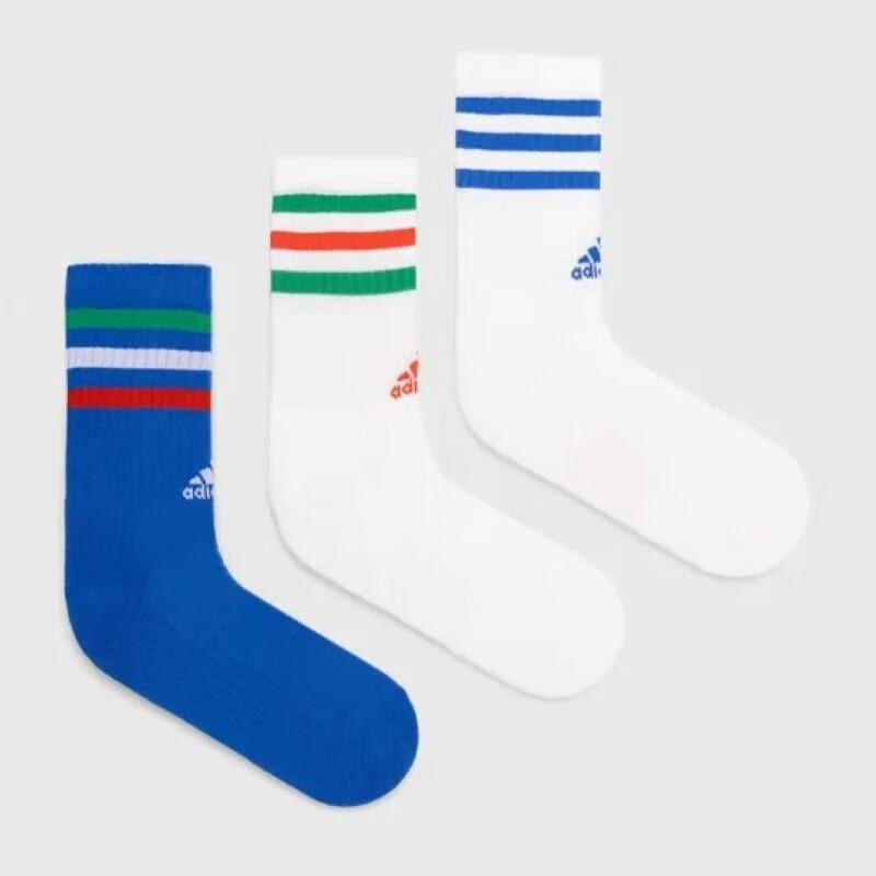 Adidas/阿迪达斯训练系列SOCK通款透气运动袜子IY8645