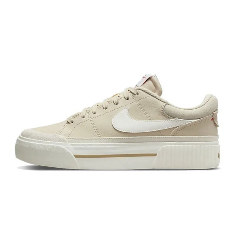 NIKE/耐克女鞋新款COURT厚底运动鞋低帮耐磨休闲鞋DM7590-200