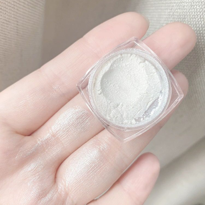 美甲新款网红天空之镜白月光粉魔镜粉镜面仙女_光粉指甲闪粉装饰