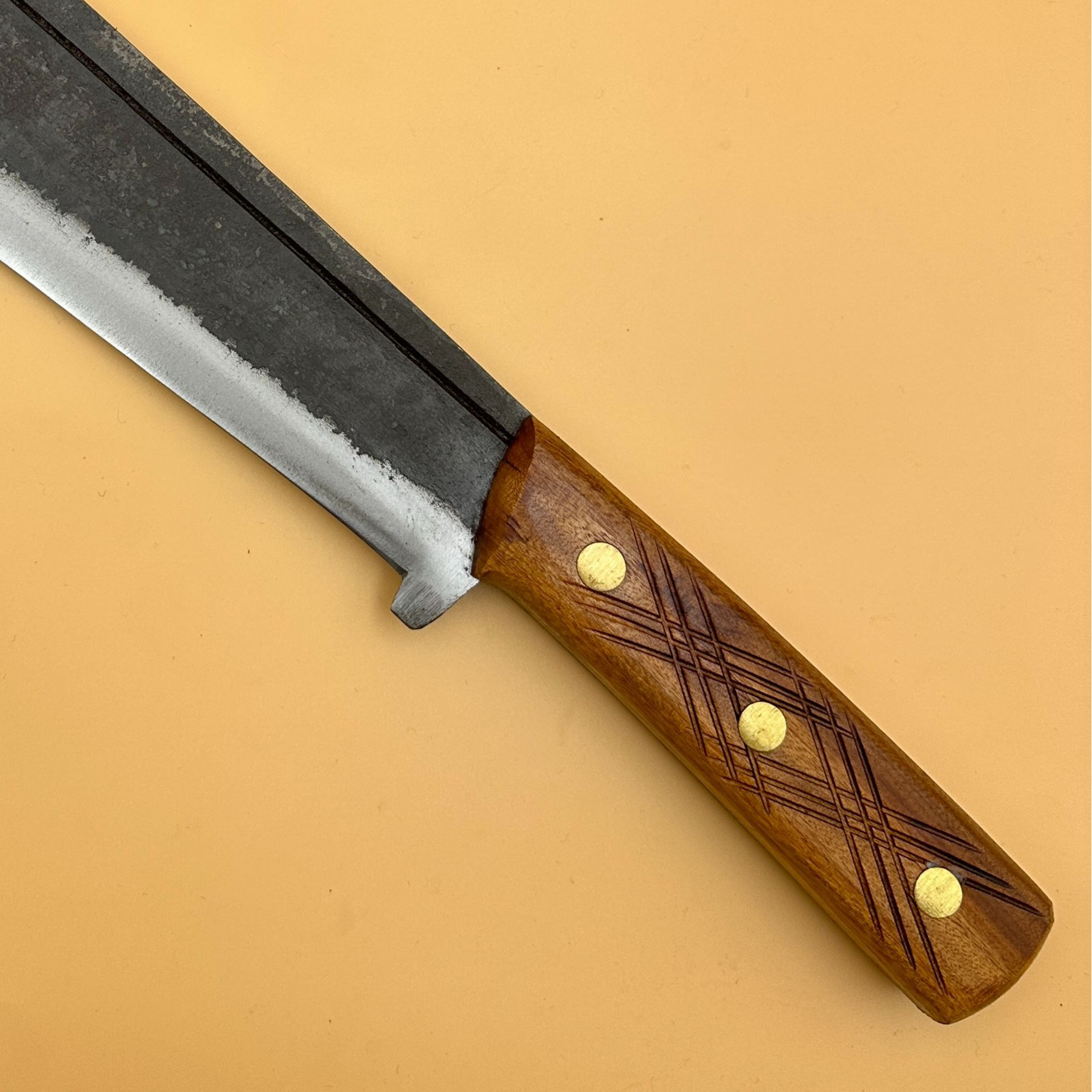 手工锻打正宗老式屠宰专用刀锋利杀牛杀羊刀农用工具户外