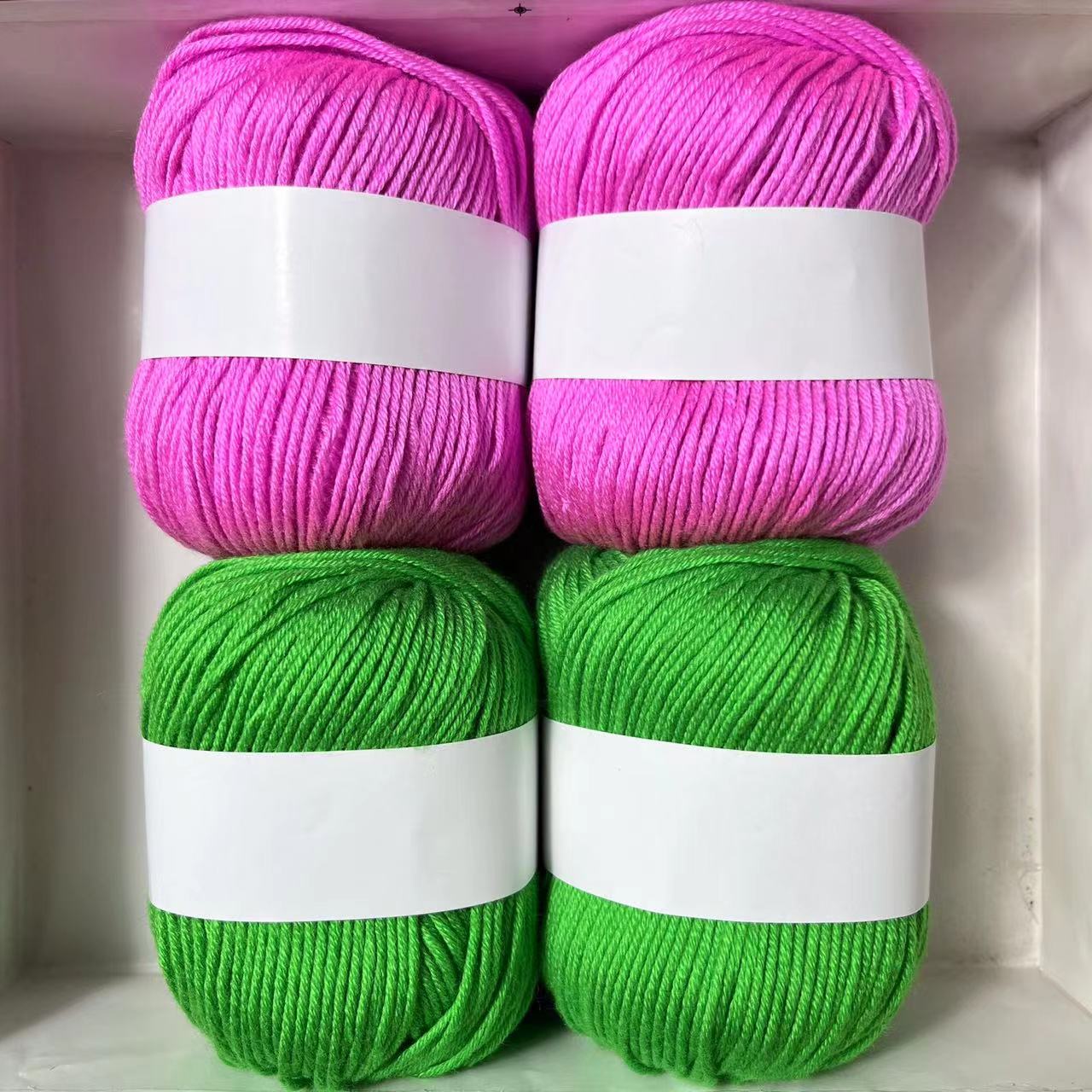 【4装】6股线diy钩鞋线织鞋线打棉鞋坐垫中细毛线批发厂家直销