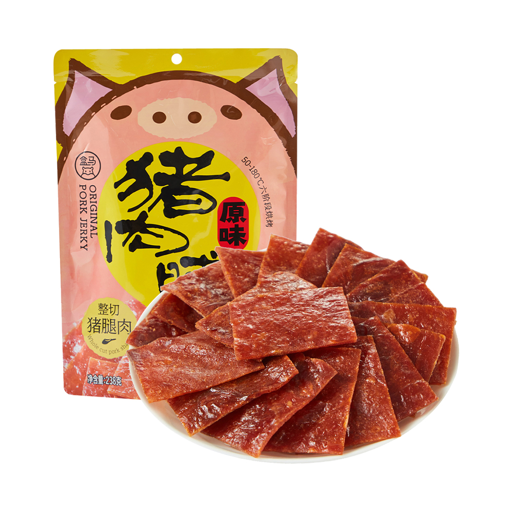 【BD】盒马 原味猪肉脯 238g