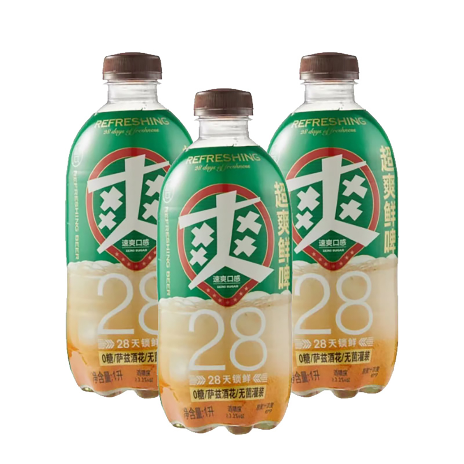 盒马 超爽鲜啤 1L*3